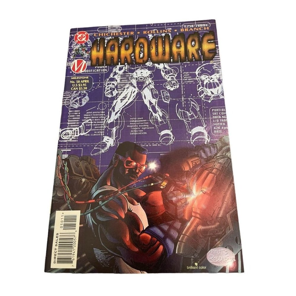 Hardware #50 DC Milestone 1997 Chichester Rollins Branch Comic‎